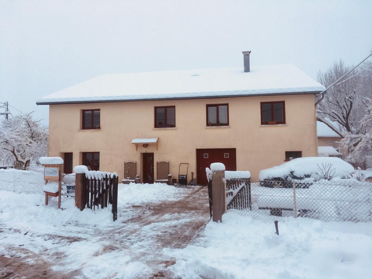Les 3Crokignols, Maison D'Hote Familiale. Saffloz Eksteriør bilde